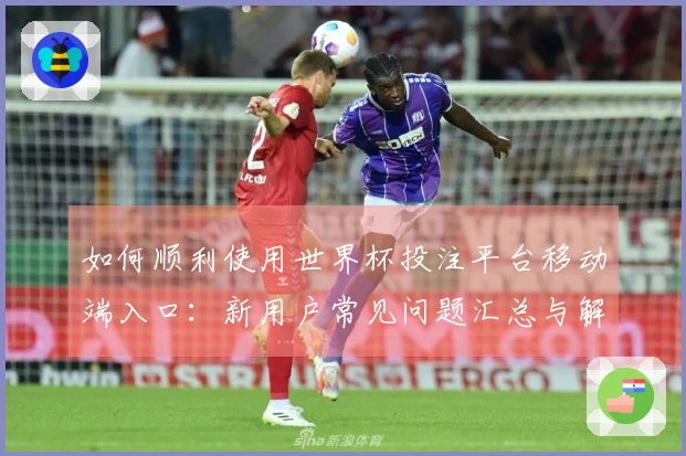 如何顺利使用世界杯投注平台移动端入口:新用户常见问题汇总与解决方案